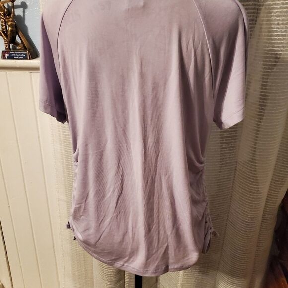 Totally Pink Lilac rouched jersey sz med - Picture 3 of 6